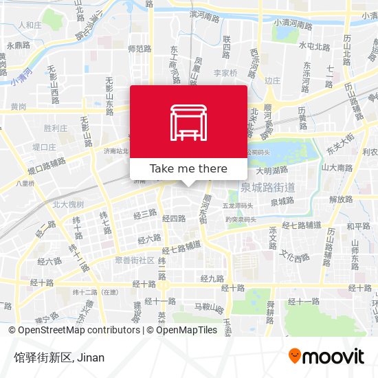 馆驿街新区 map
