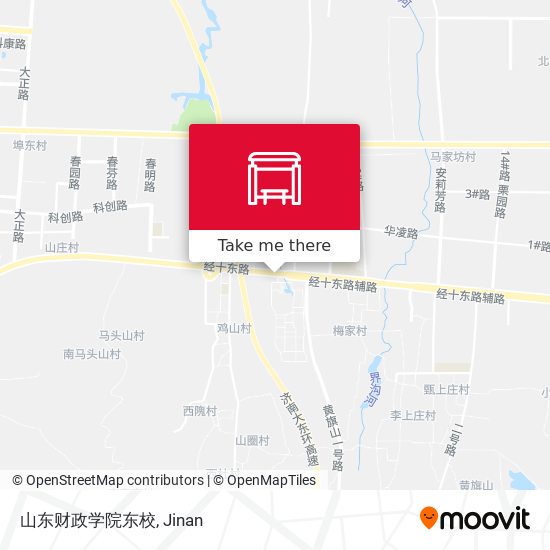 山东财政学院东校 map