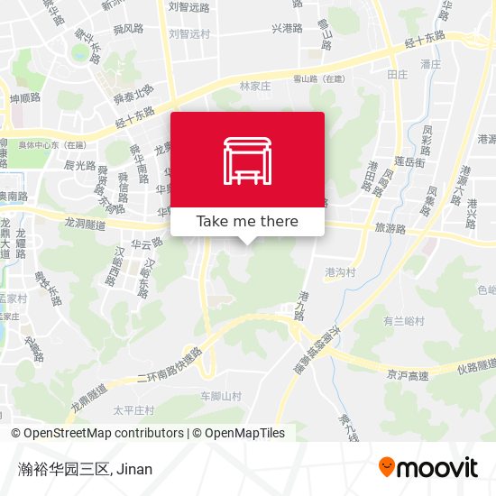 瀚裕华园三区 map
