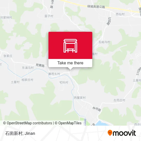 石崮新村 map