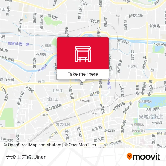 无影山东路 map