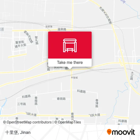 十里堡 map