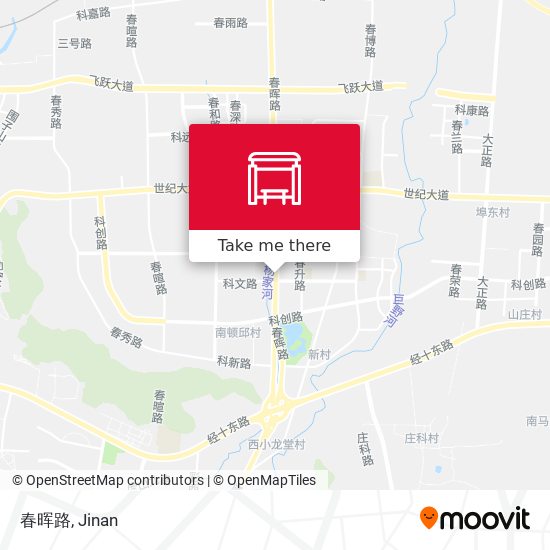 春晖路 map