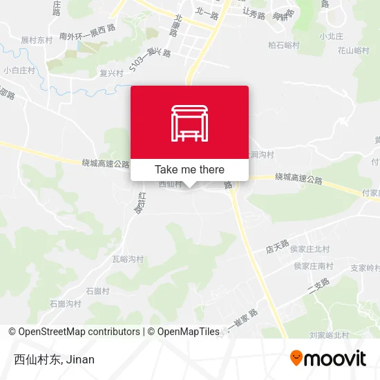 西仙村东 map