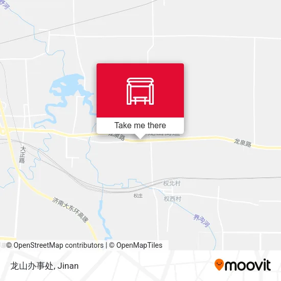 龙山办事处 map