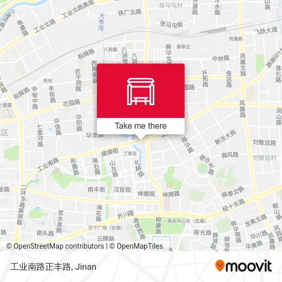 工业南路正丰路 map