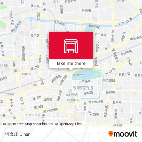 河套庄 map