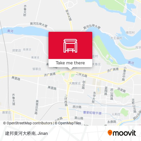 建邦黄河大桥南 map