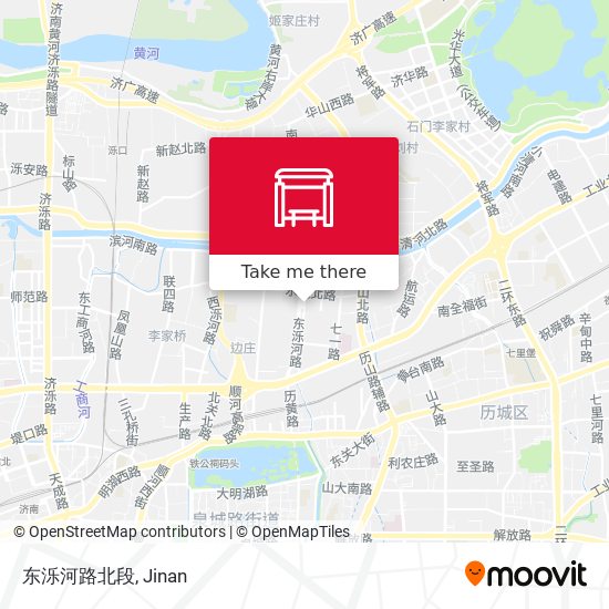 东泺河路北段 map