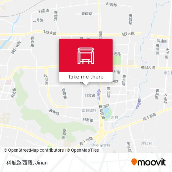 科航路西段 map