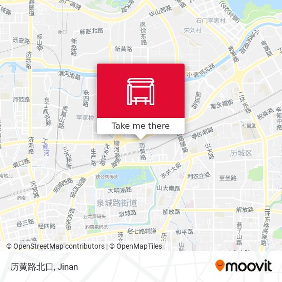 历黄路北口 map