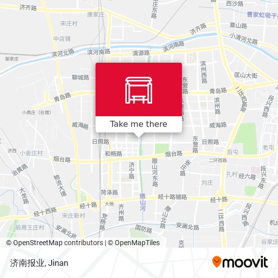 济南报业 map