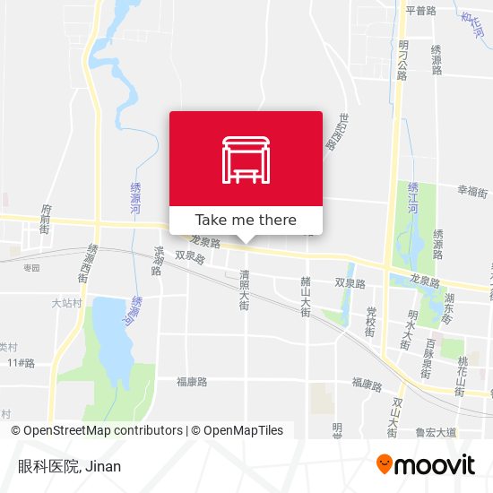 眼科医院 map
