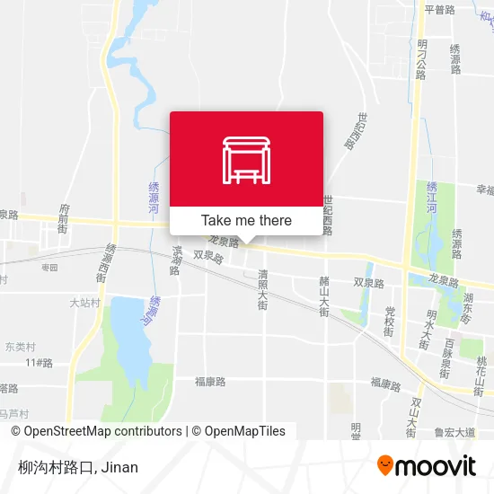 柳沟村路口 map