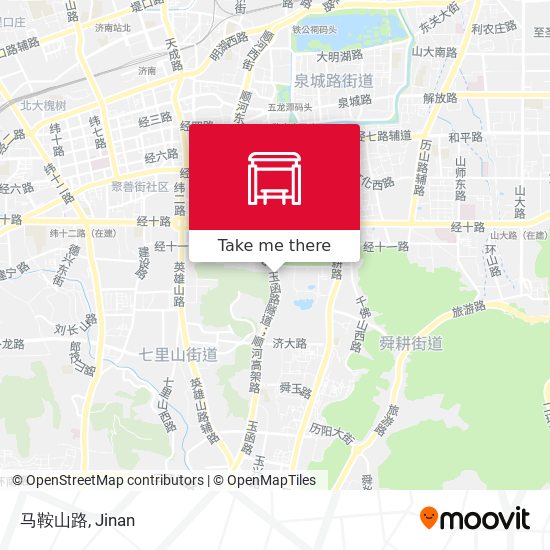 马鞍山路 map