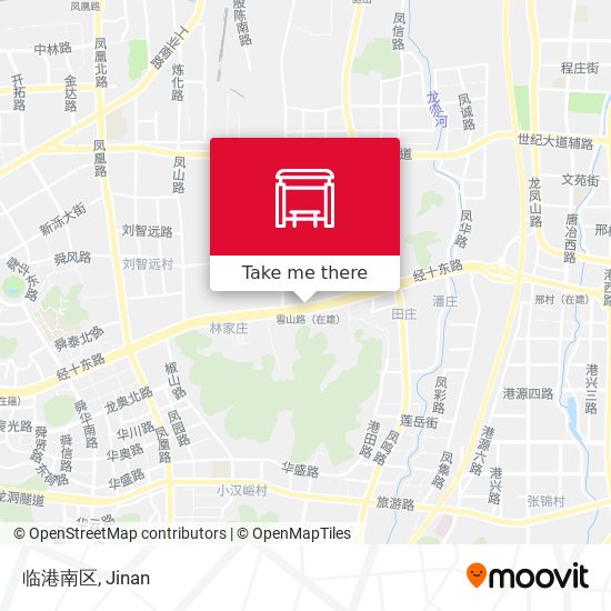 临港南区 map