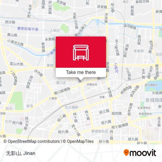 无影山 map