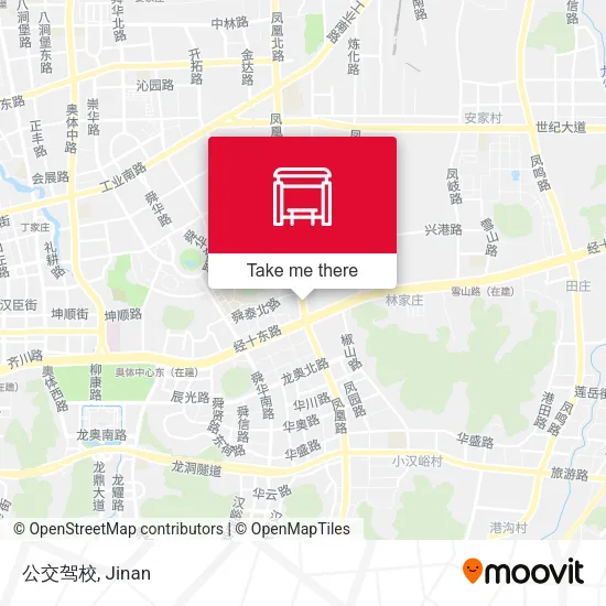 公交驾校 map
