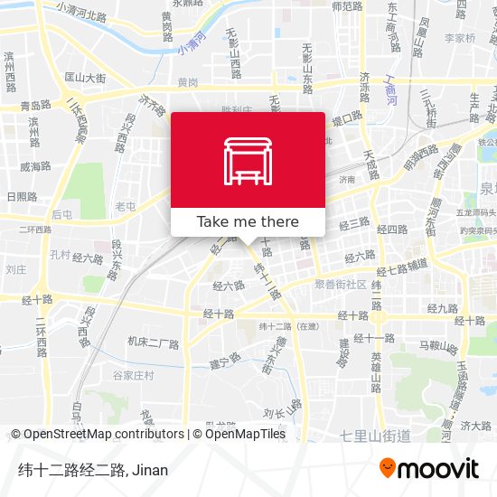 纬十二路经二路 map