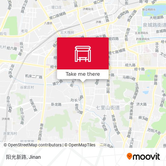 阳光新路 map