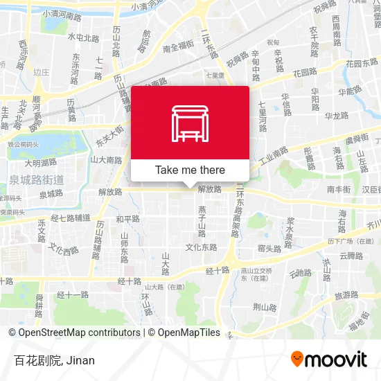百花剧院 map