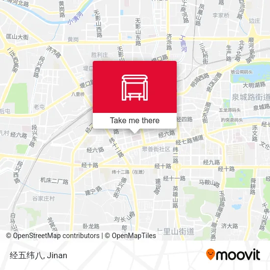 经五纬八 map