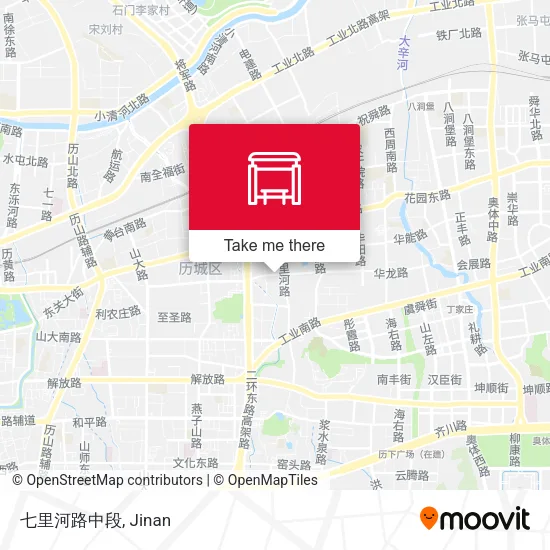 七里河路中段 map