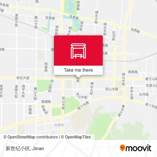 新世纪小区 map