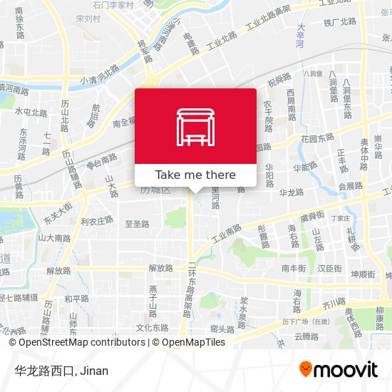 华龙路西口 map