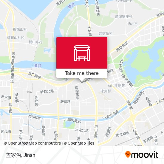 盖家沟 map
