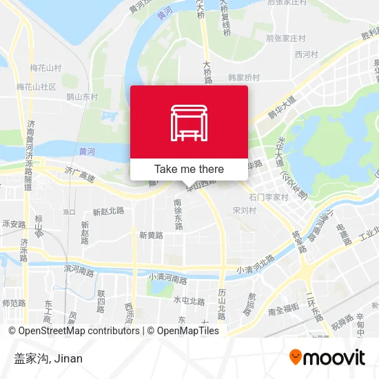 盖家沟 map