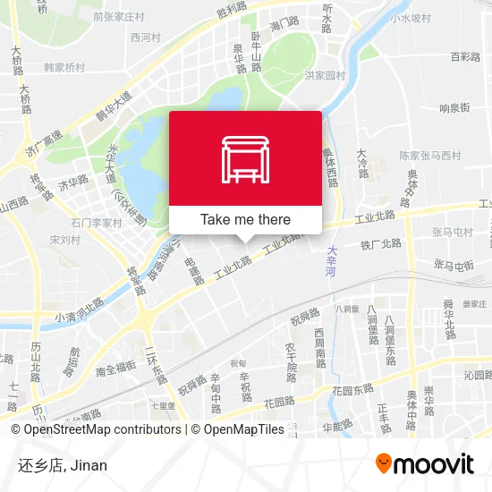 还乡店 map