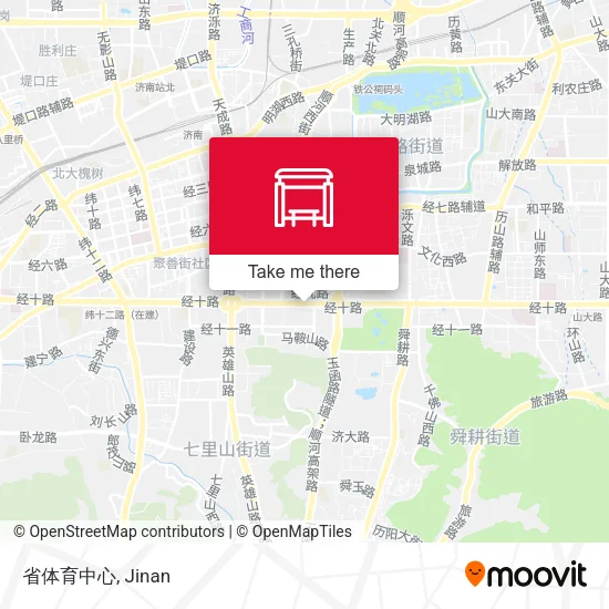 省体育中心 map