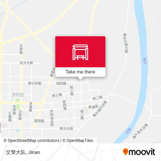 交警大队 map