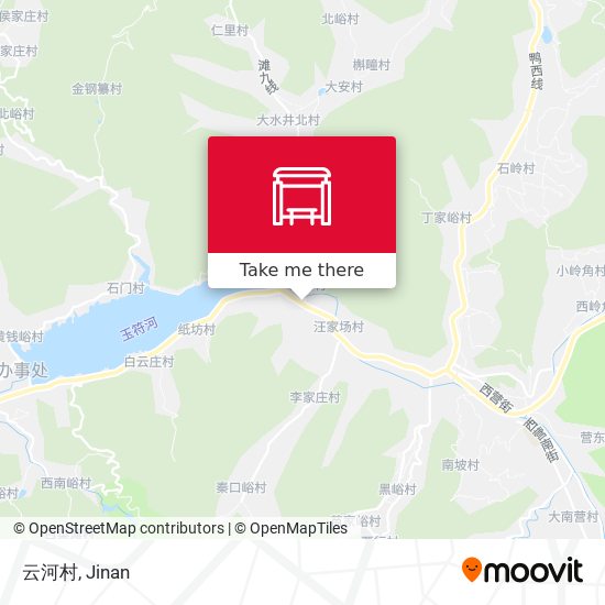 云河村 map