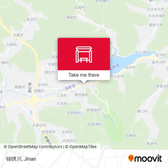 锦绣川 map