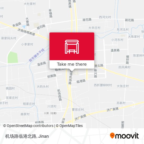 机场路临港北路 map