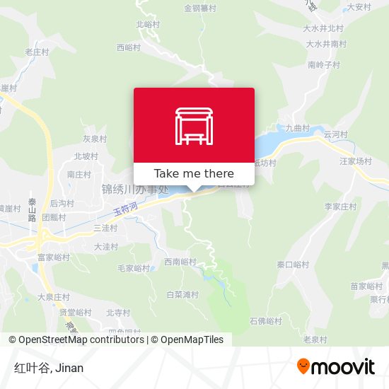 红叶谷 map