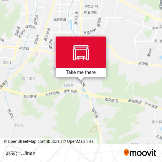 高家洼 map