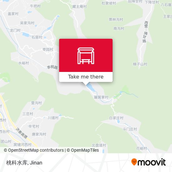 桃科水库 map