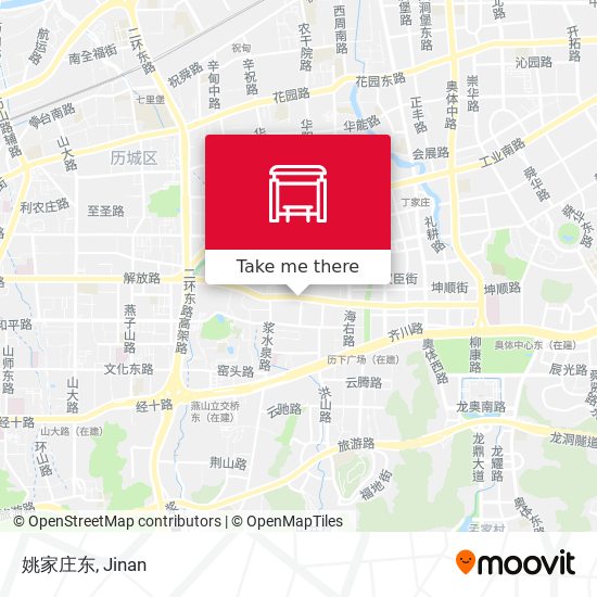 姚家庄东 map