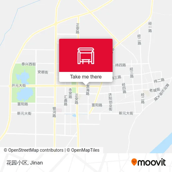 花园小区 map