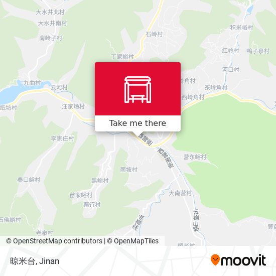 晾米台 map