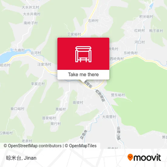 晾米台 map