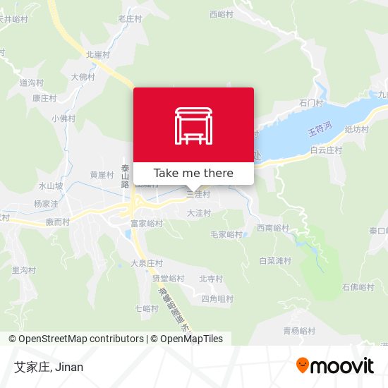 艾家庄 map