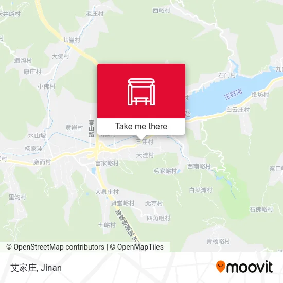 艾家庄 map
