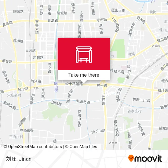 刘庄 map