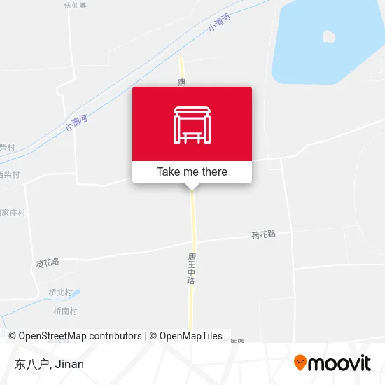 东八户 map