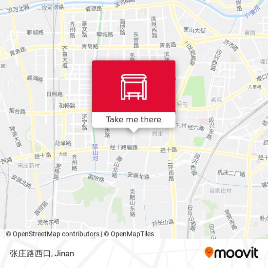 张庄路西口 map