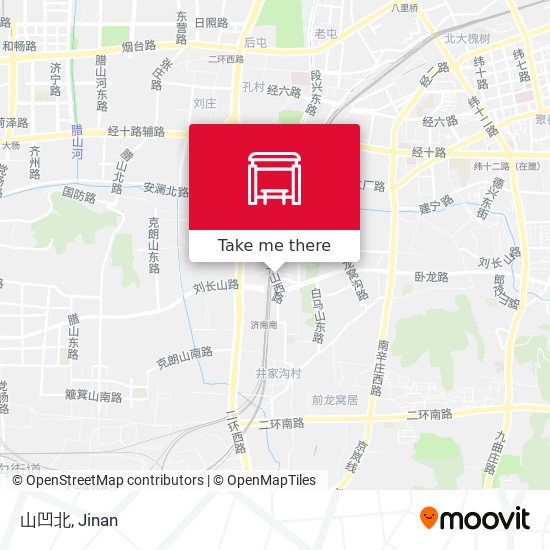 山凹北 map